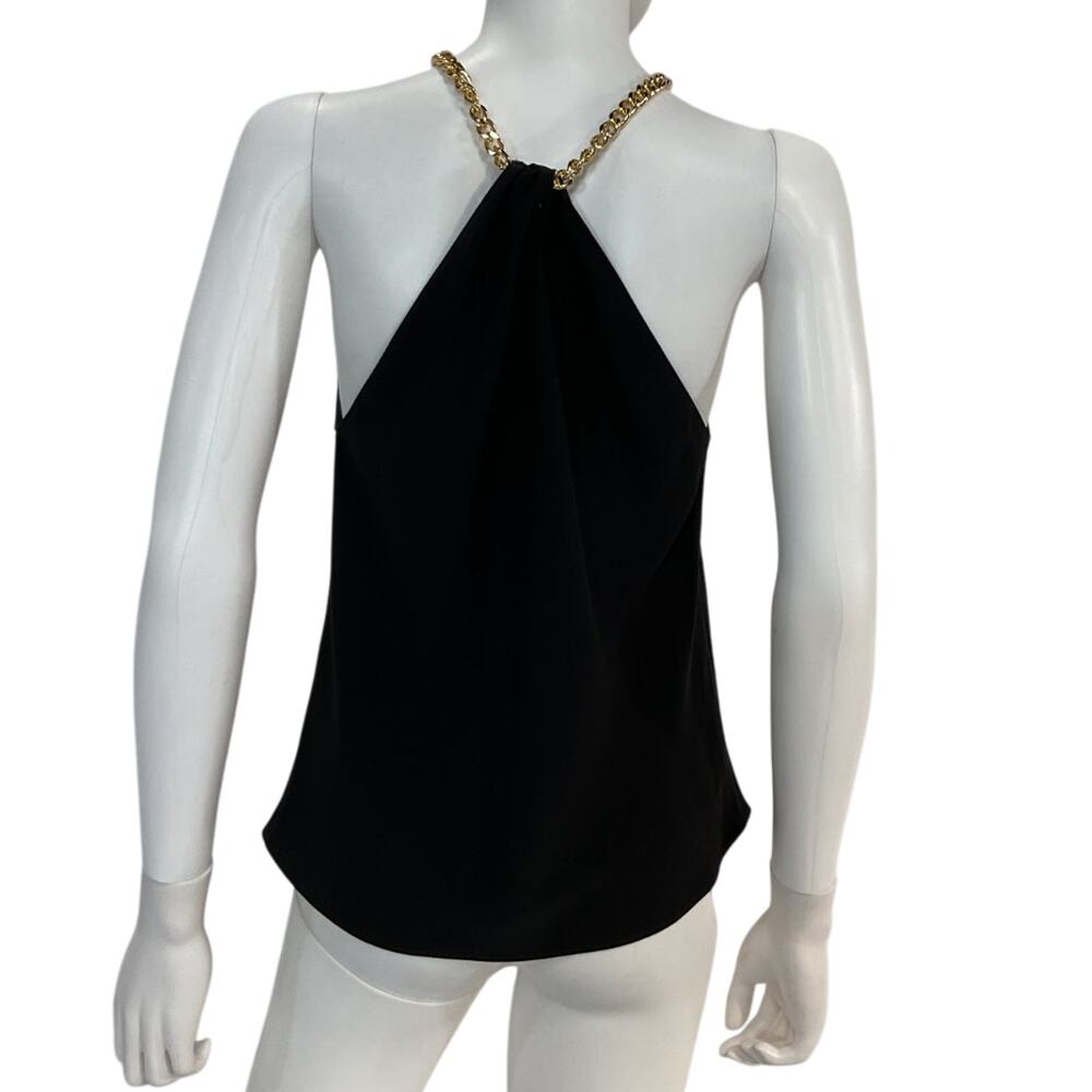 Amanda Uprichard Chic Black Wanda Top Size S - Picture 3 of 5